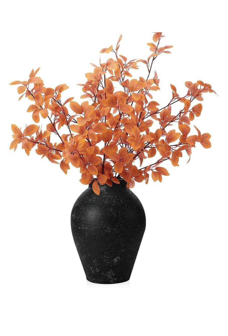Unlemoni Artificial Fall Eucalyptus Leaves Stems 5 Pack